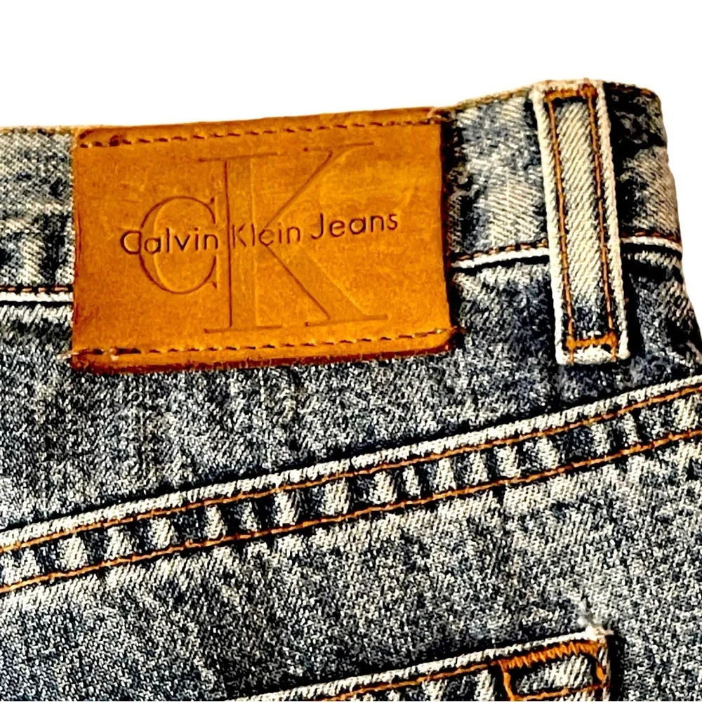 Vintage Calvin Klein Jeans Rare 90s Blue Jeans - Picture 1 of 12